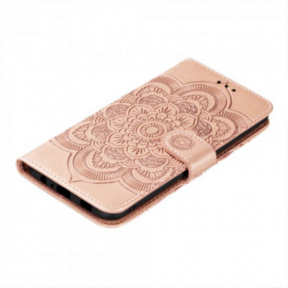 Flip Case Für Samsung Galaxy A32 5G Volles Mandala