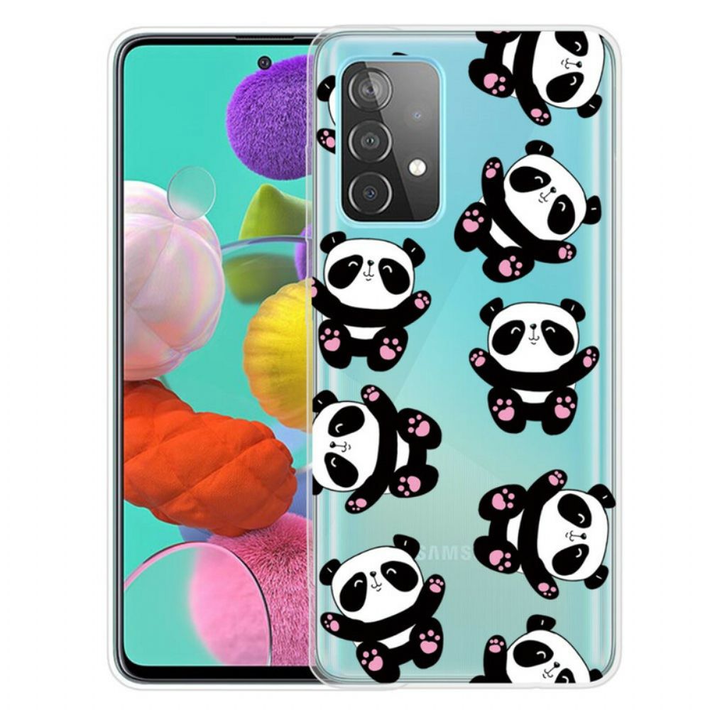 Handyhülle Für Samsung Galaxy A32 5G Top Panda-spaß