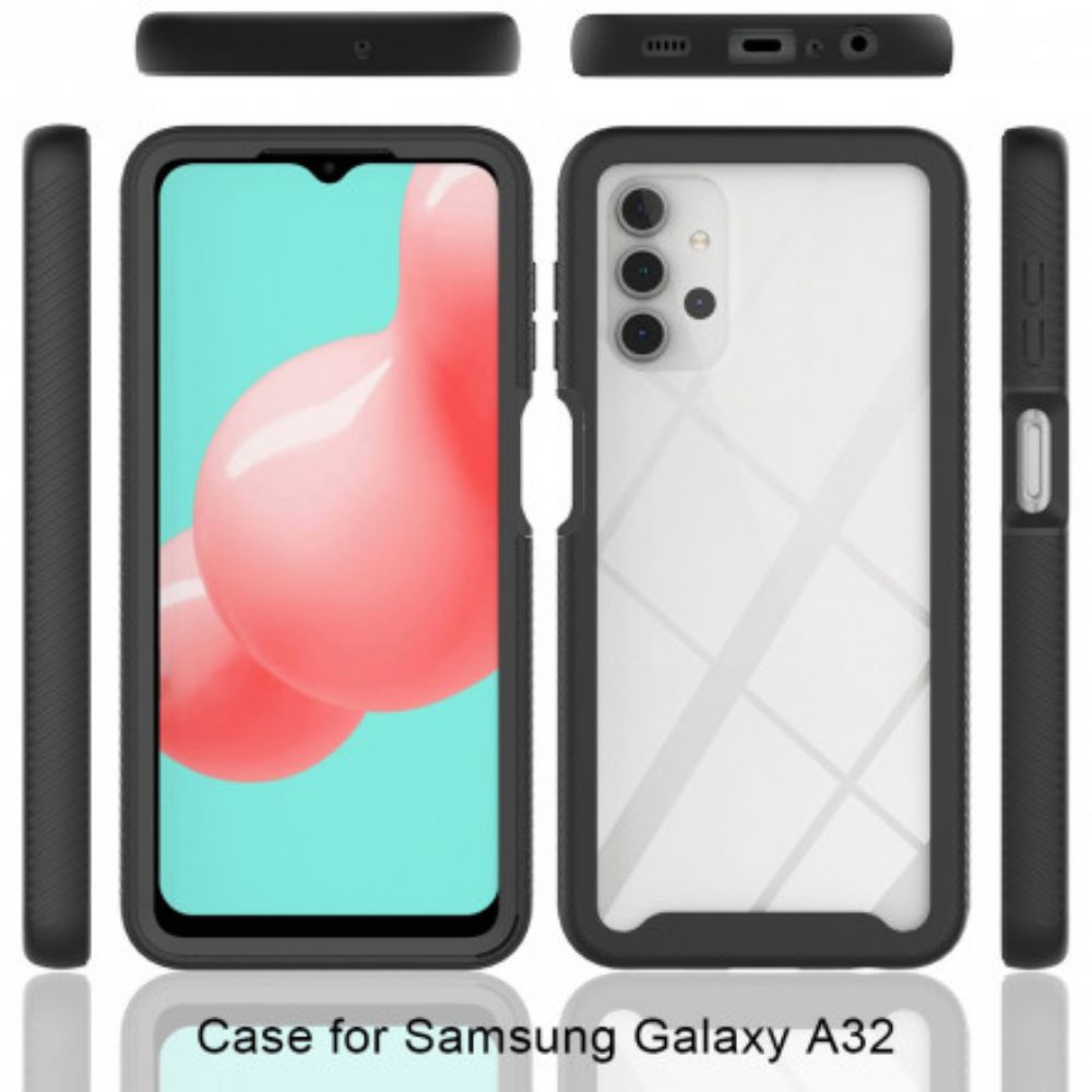 Hülle Für Samsung Galaxy A32 5G Hybrid-silikon-kantendesign