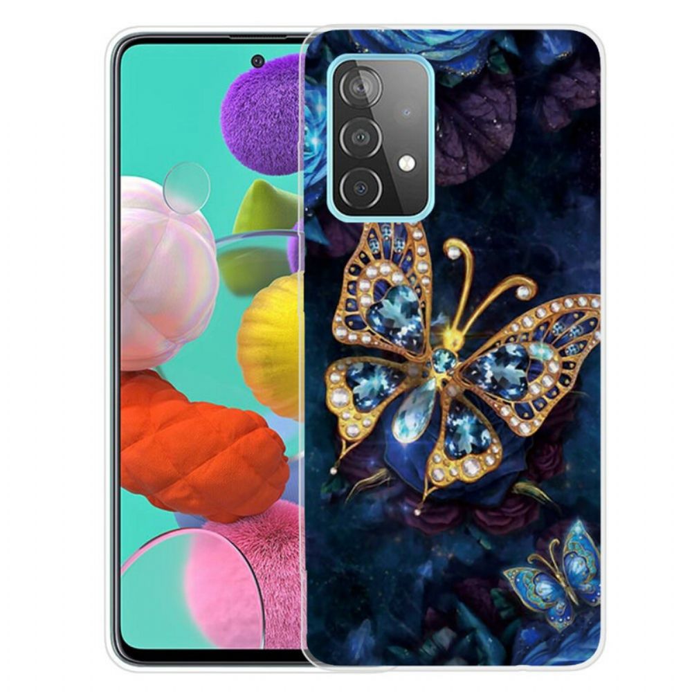 Hülle Für Samsung Galaxy A32 5G Luxus-schmetterling