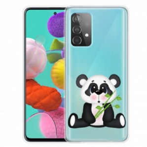 Hülle Für Samsung Galaxy A32 5G Transparenter Trauriger Panda