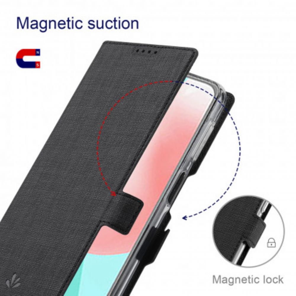 Schutzhülle Für Samsung Galaxy A32 5G Flip Case Vili Dmx Texturiert