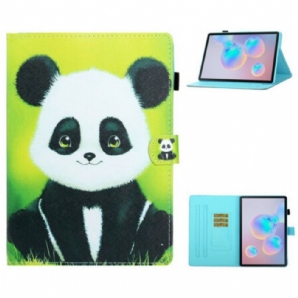 Flip Case Für Samsung Galaxy Tab S8 / Tab S7 Süßer Panda