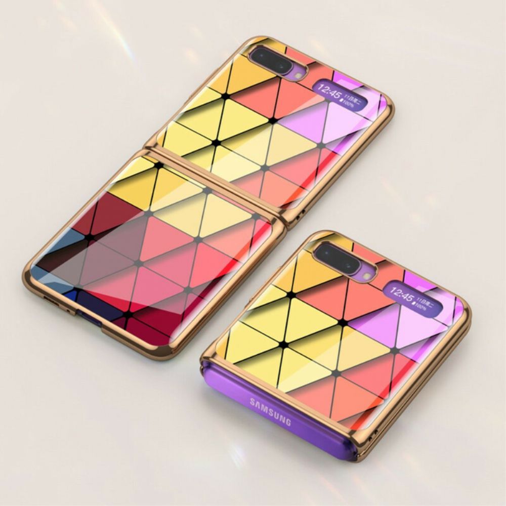 Handyhülle Für Samsung Galaxy Z Flip Flip Case Gkk-geometriestil