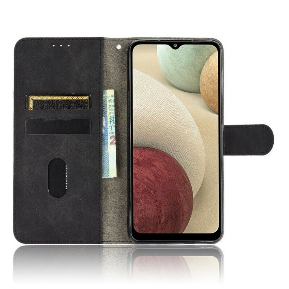 Flip Case Für Samsung Galaxy M12 / A12 Hautberührung