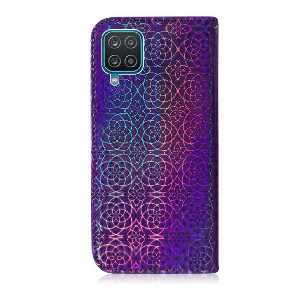 Flip Case Für Samsung Galaxy M12 / A12 Pure Farbe