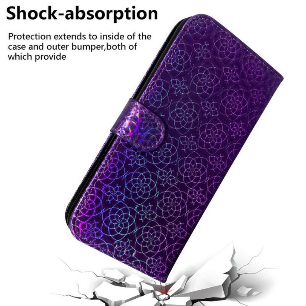 Flip Case Für Samsung Galaxy M12 / A12 Pure Farbe