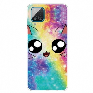 Handyhülle Für Samsung Galaxy M12 / A12 Cartoon-katze