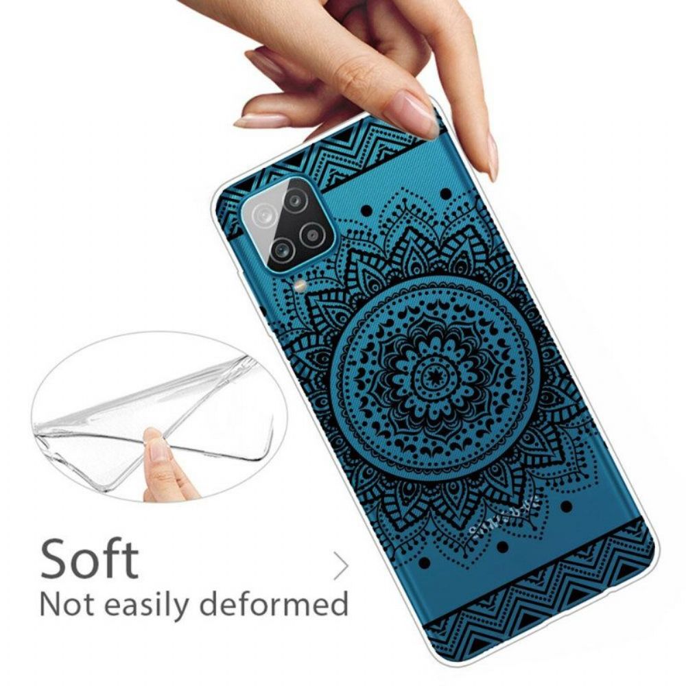 Handyhülle Für Samsung Galaxy M12 / A12 Wunderschönes Mandala