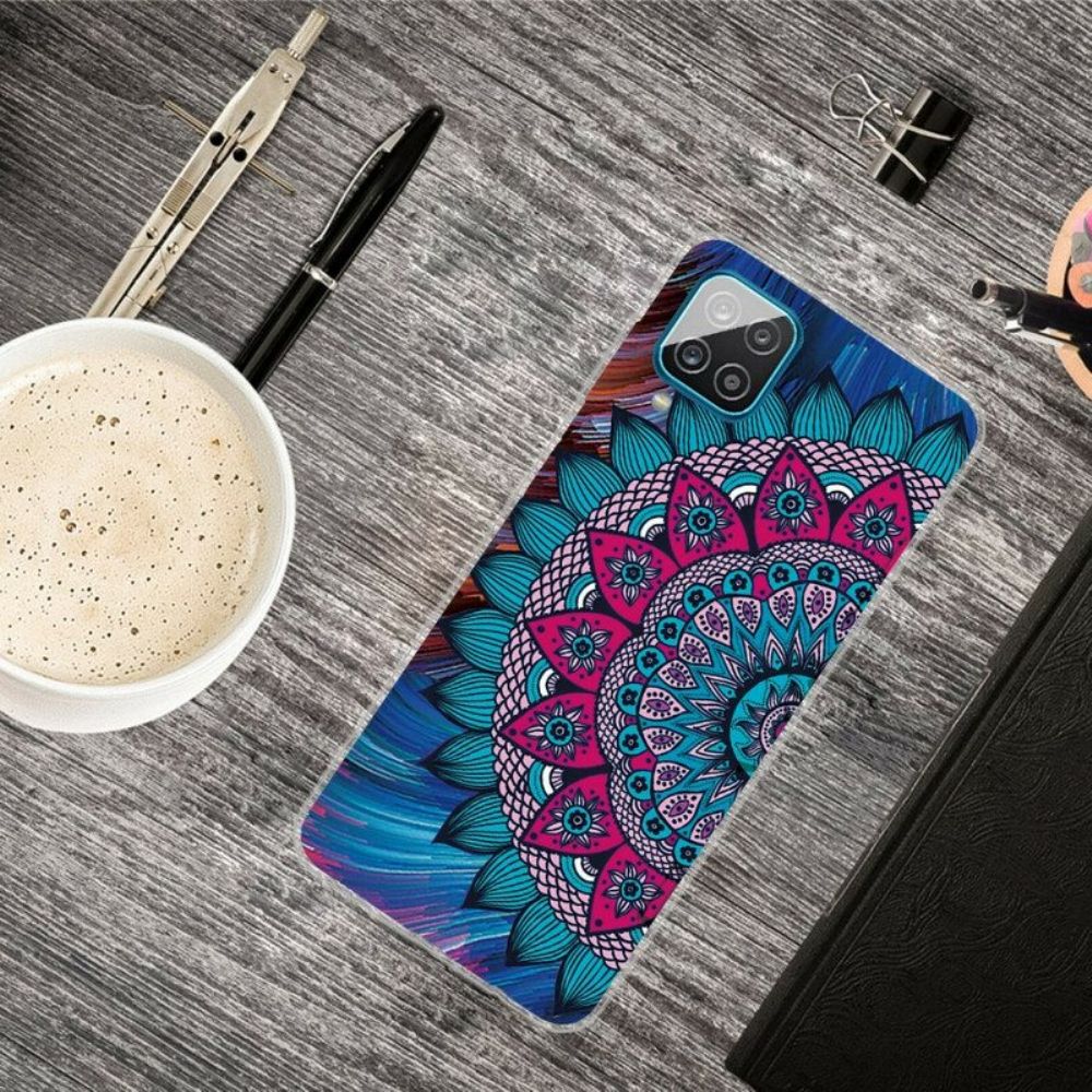 Hülle Für Samsung Galaxy M12 / A12 Buntes Mandala