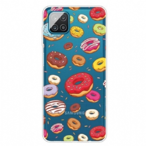 Hülle Für Samsung Galaxy M12 / A12 Ich Liebe Donuts