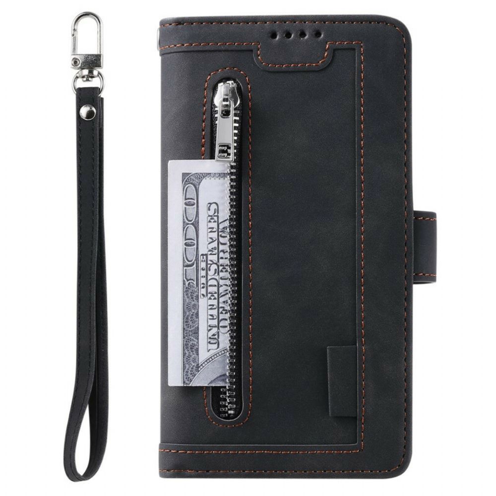 Flip Case Für iPhone 12 / 12 Pro Coin Purse 9 Kartenhalter