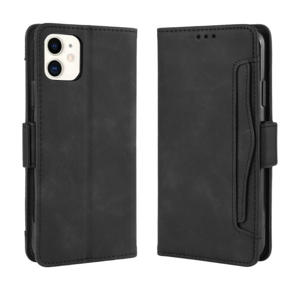 Flip Case Für iPhone 12 / 12 Pro Erstklassige Multi-karte