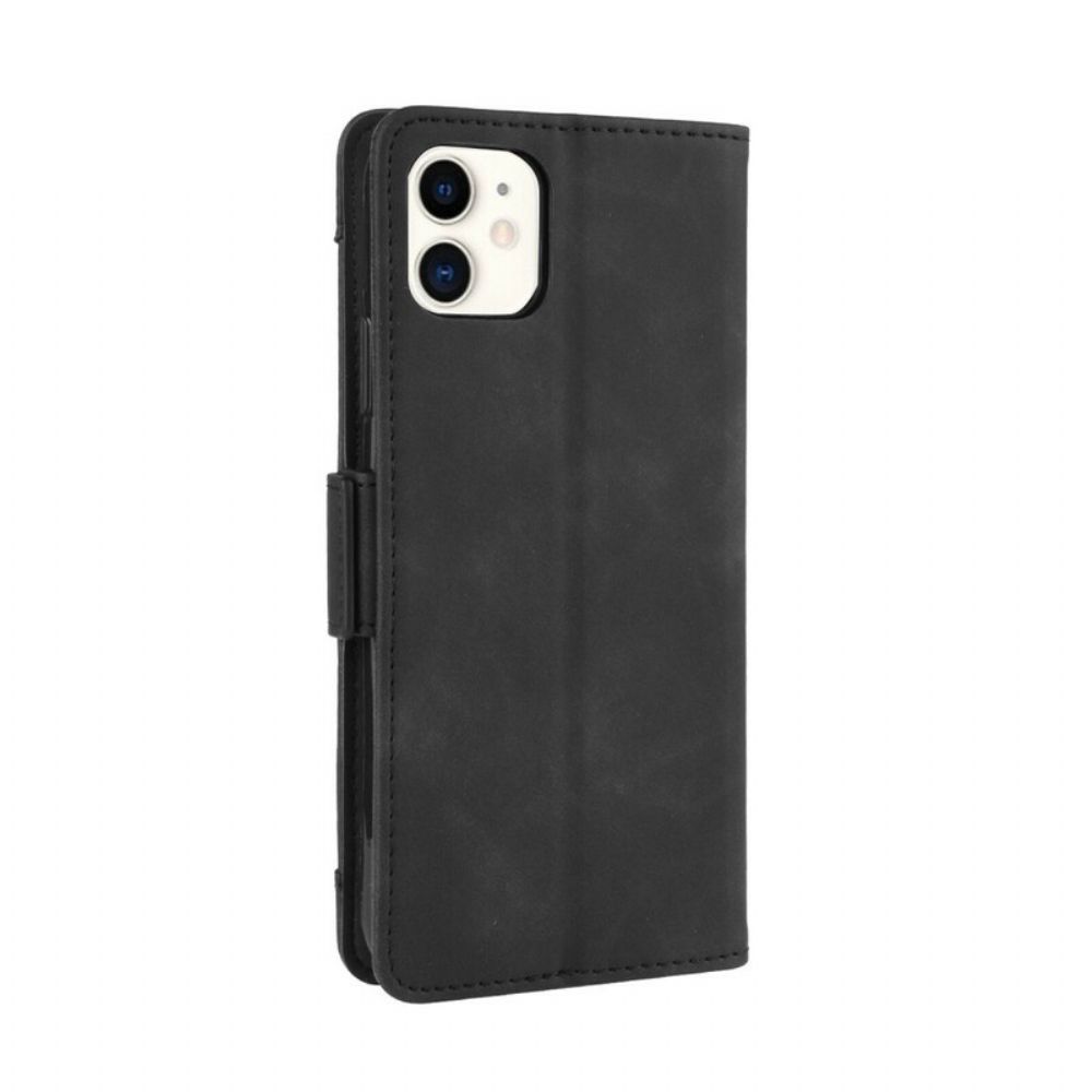 Flip Case Für iPhone 12 / 12 Pro Erstklassige Multi-karte