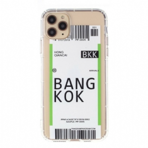 Handyhülle Für iPhone 12 / 12 Pro Bordkarte Nach Bangkok