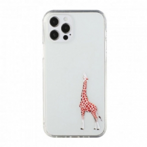 Handyhülle Für iPhone 12 / 12 Pro Giraffe-spiele-logo