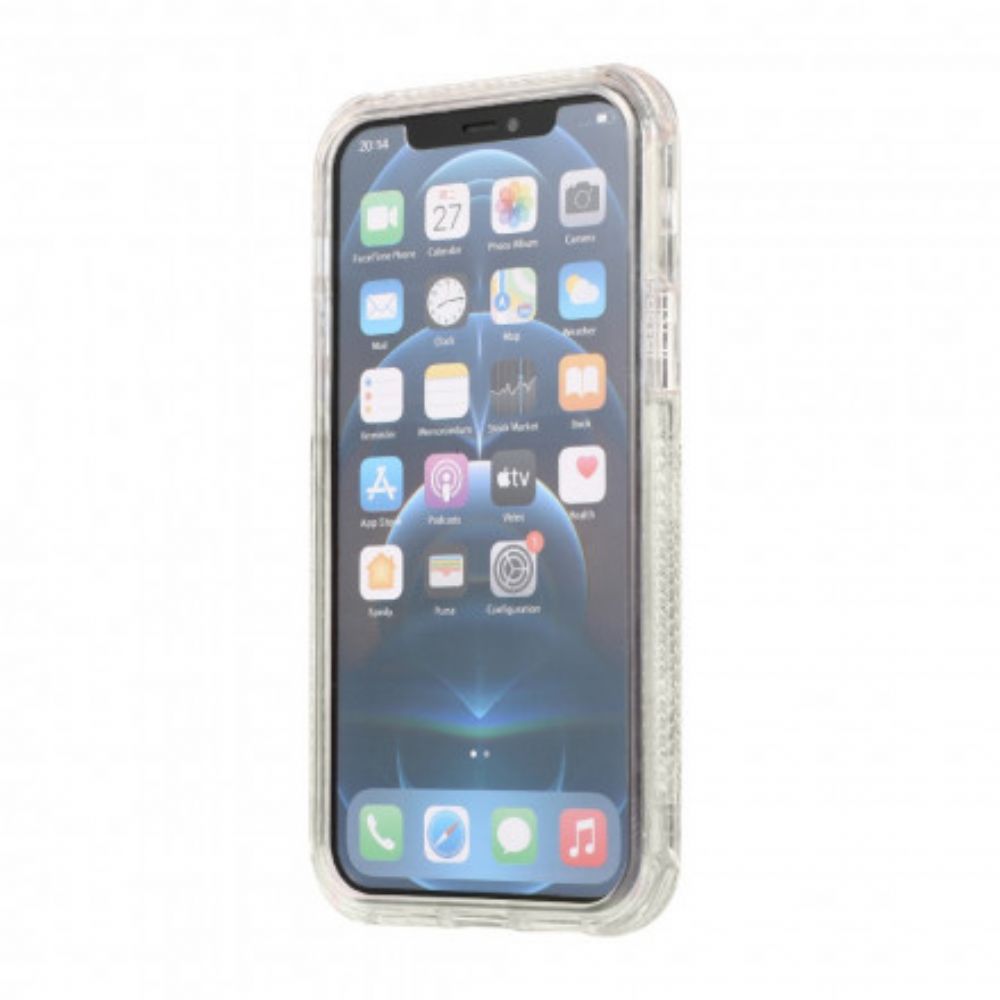 Handyhülle Für iPhone 12 / 12 Pro Glitzerpuder