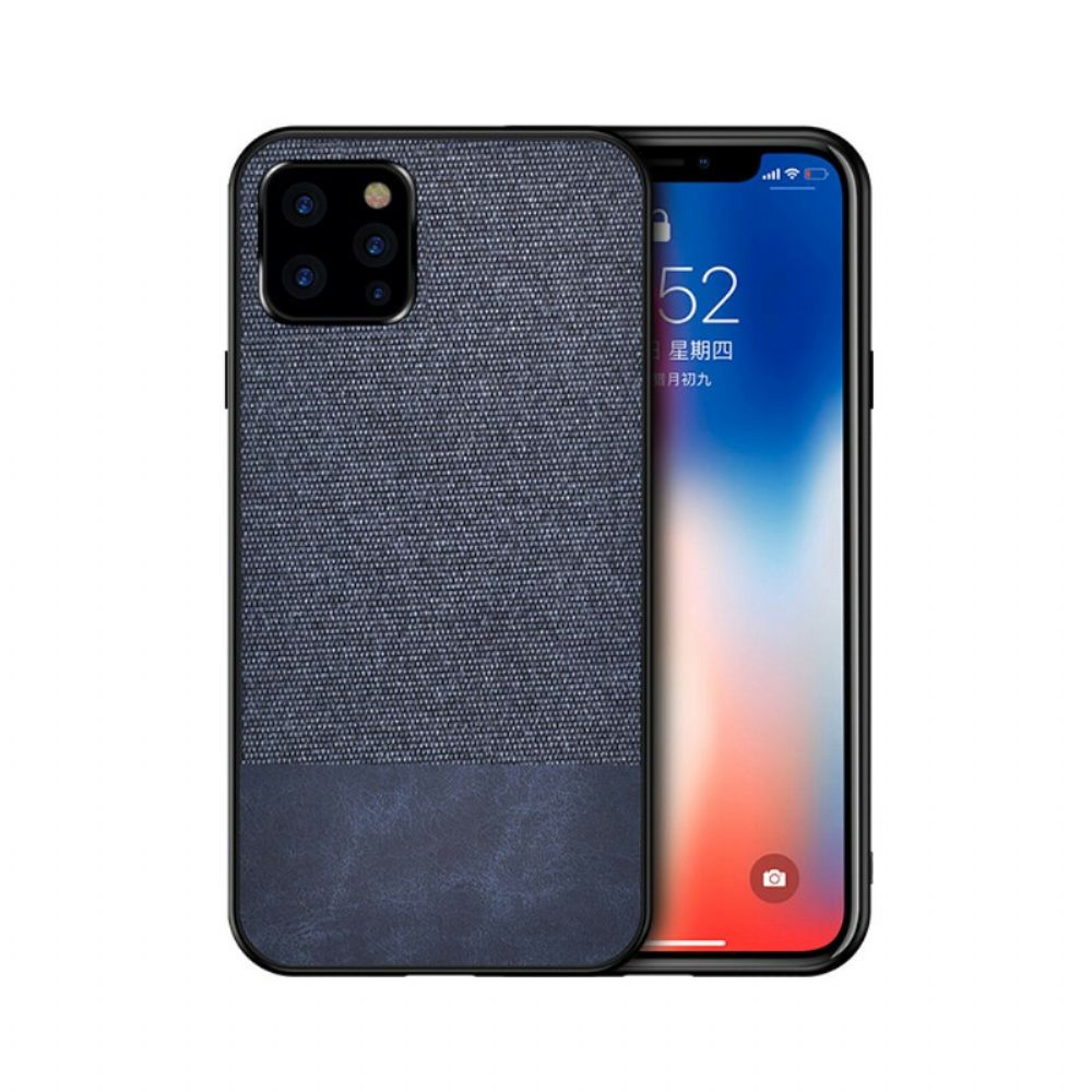 Handyhülle Für iPhone 12 / 12 Pro Kunstleder Mit Zwei Texturen