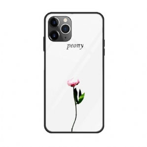 Handyhülle Für iPhone 12 / 12 Pro Pfingstrosenrosa