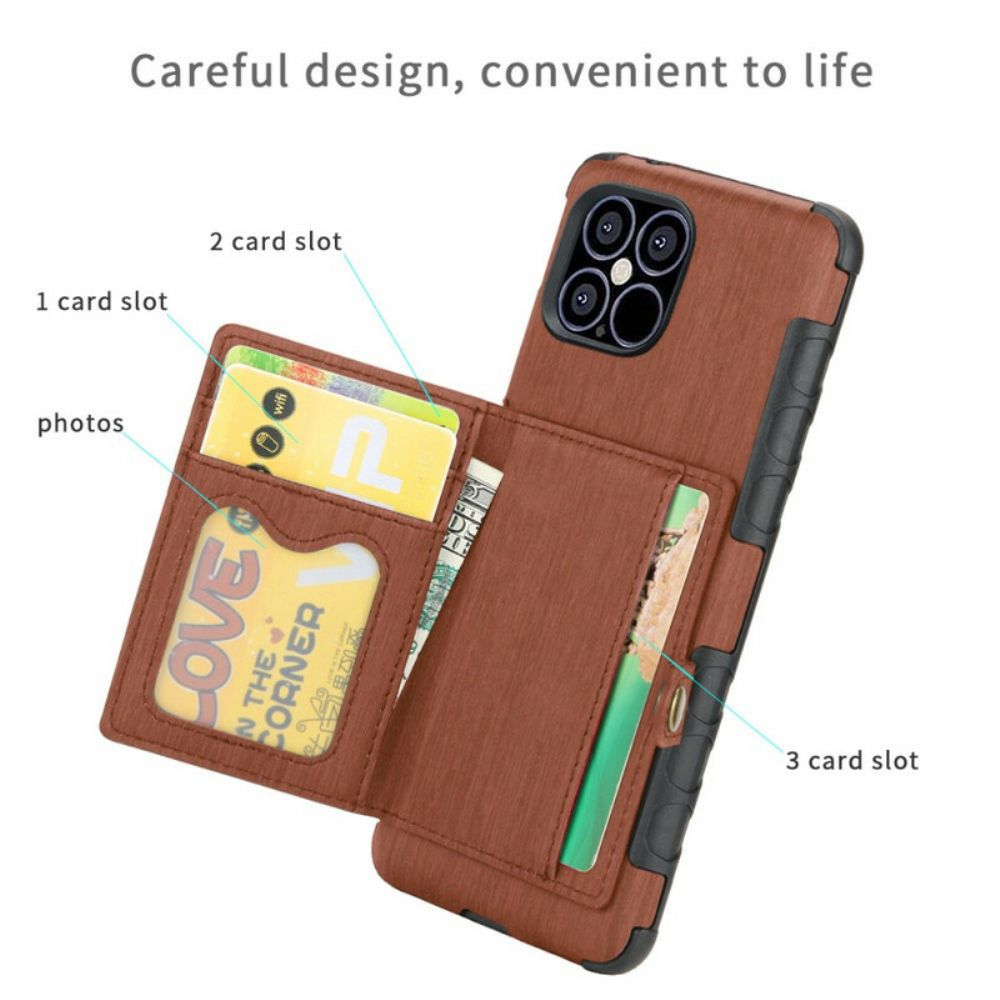 Hülle Für iPhone 12 / 12 Pro Flip Case Shouhushen Klappkartenhalter