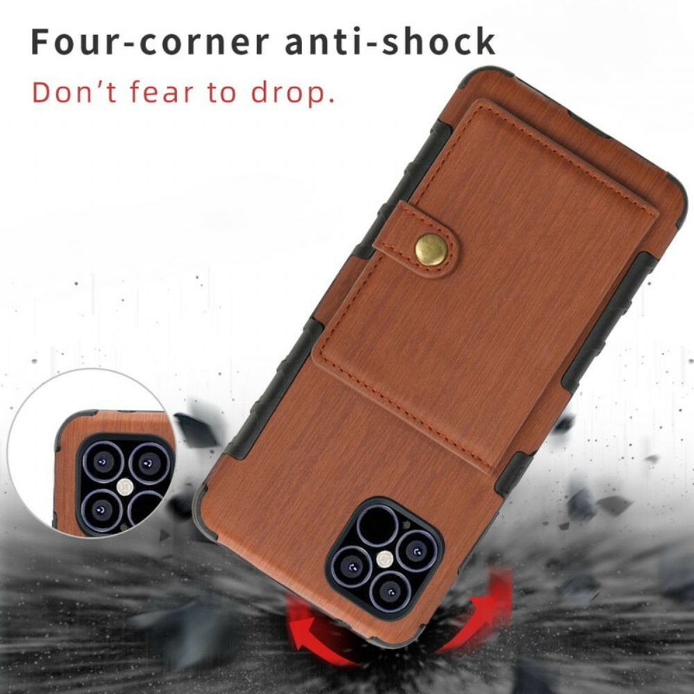 Hülle Für iPhone 12 / 12 Pro Flip Case Shouhushen Klappkartenhalter