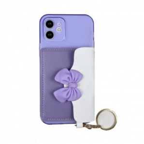 Hülle Für iPhone 12 / 12 Pro Schlüsselhalter Kartenhalter