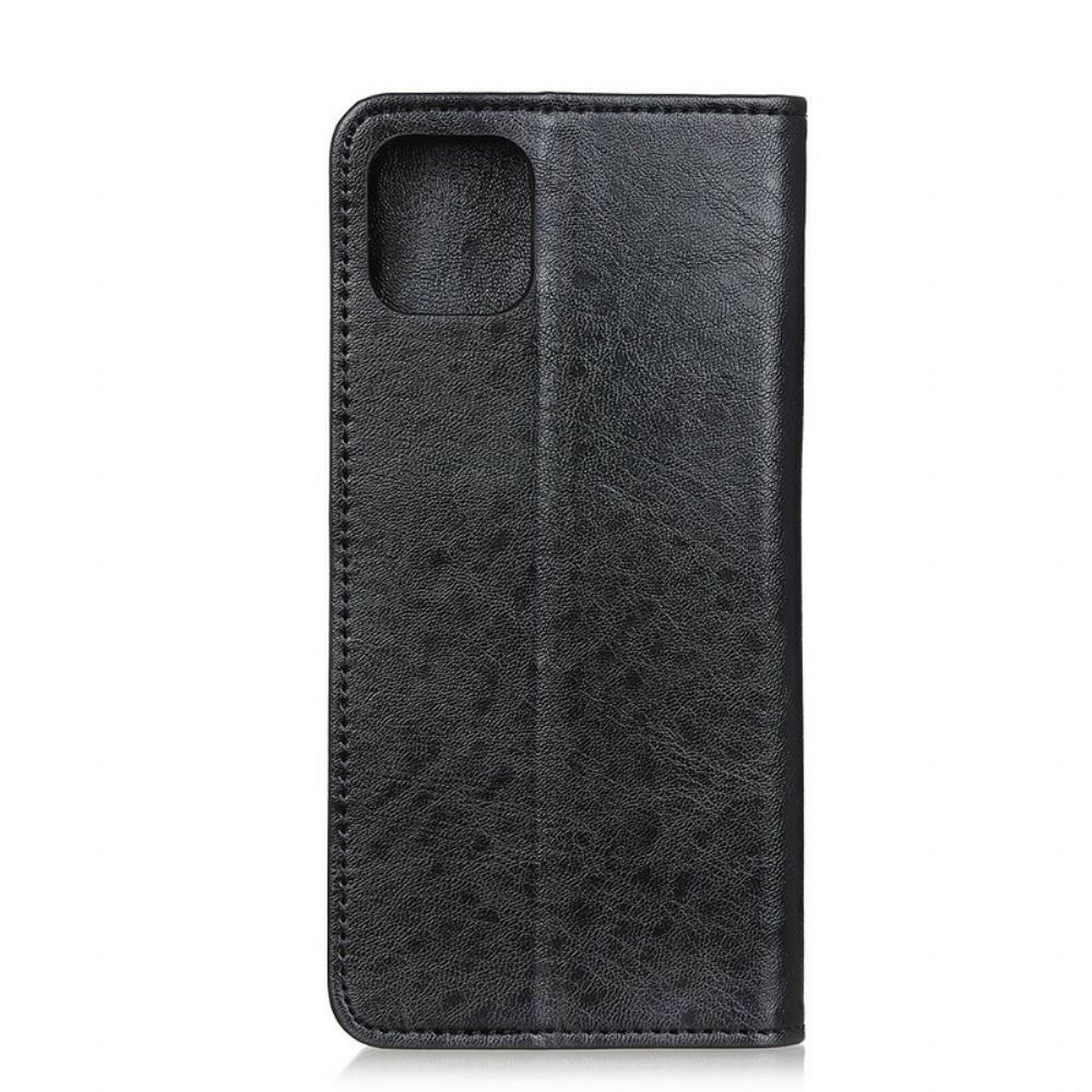 Schutzhülle Für iPhone 12 / 12 Pro Flip Case Elegance Spaltleder