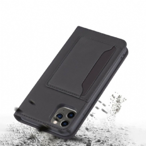 Schutzhülle Für iPhone 12 / 12 Pro Flip Case Stützkartenhalter