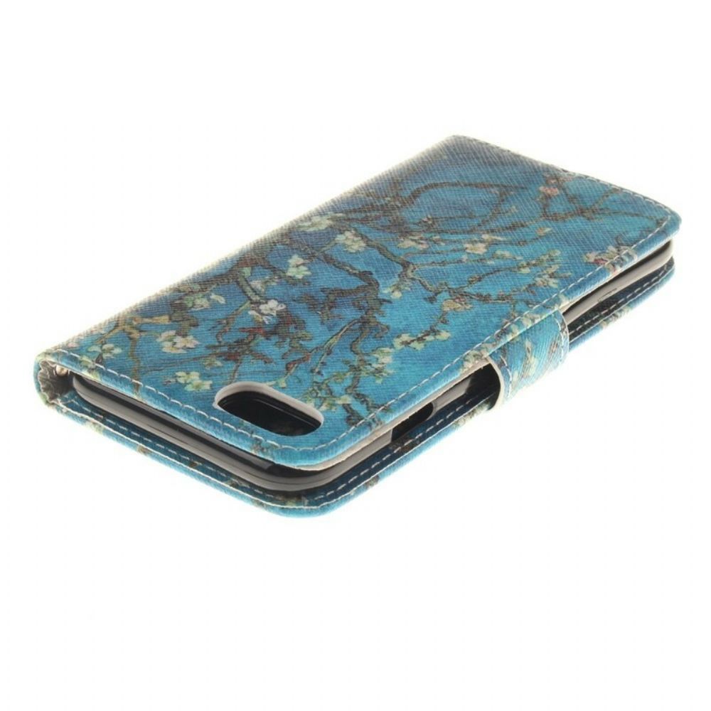 Flip Case Für iPhone SE 3 / SE 2 / 8 / 7 Blühender Baum