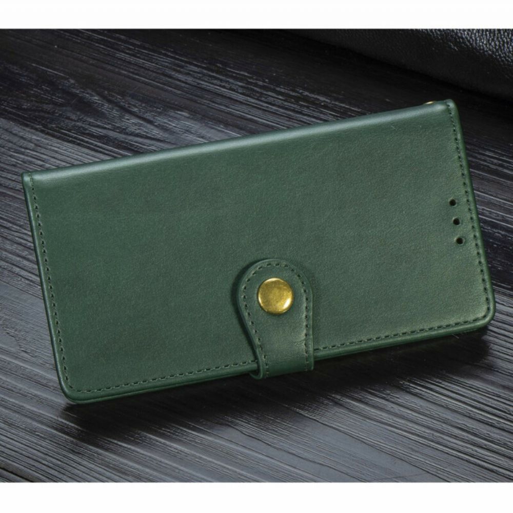 Flip Case Für iPhone SE 3 / SE 2 / 8 / 7 Kunstleder Und Vintage-verschluss