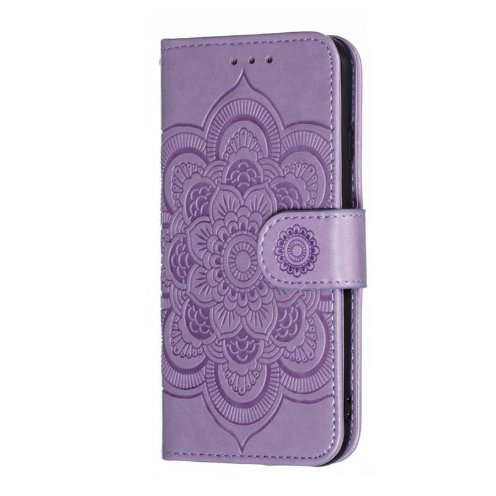 Flip Case Für iPhone SE 3 / SE 2 / 8 / 7 Volles Mandala