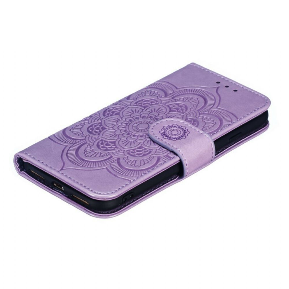 Flip Case Für iPhone SE 3 / SE 2 / 8 / 7 Volles Mandala