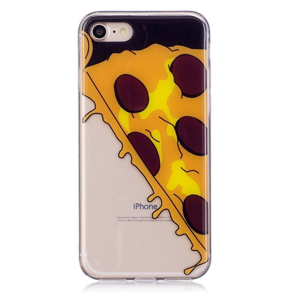 Handyhülle Für iPhone SE 3 / SE 2 / 8 / 7 Heiße Pizza