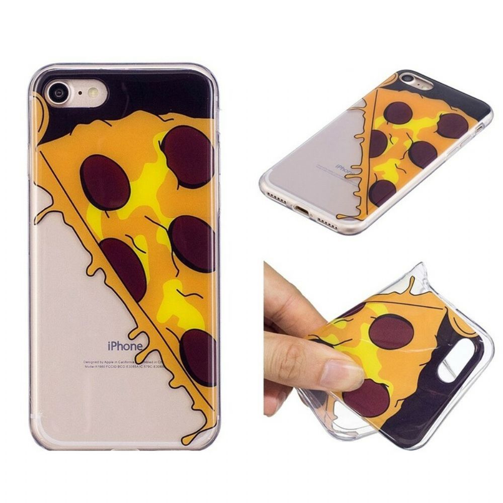 Handyhülle Für iPhone SE 3 / SE 2 / 8 / 7 Heiße Pizza