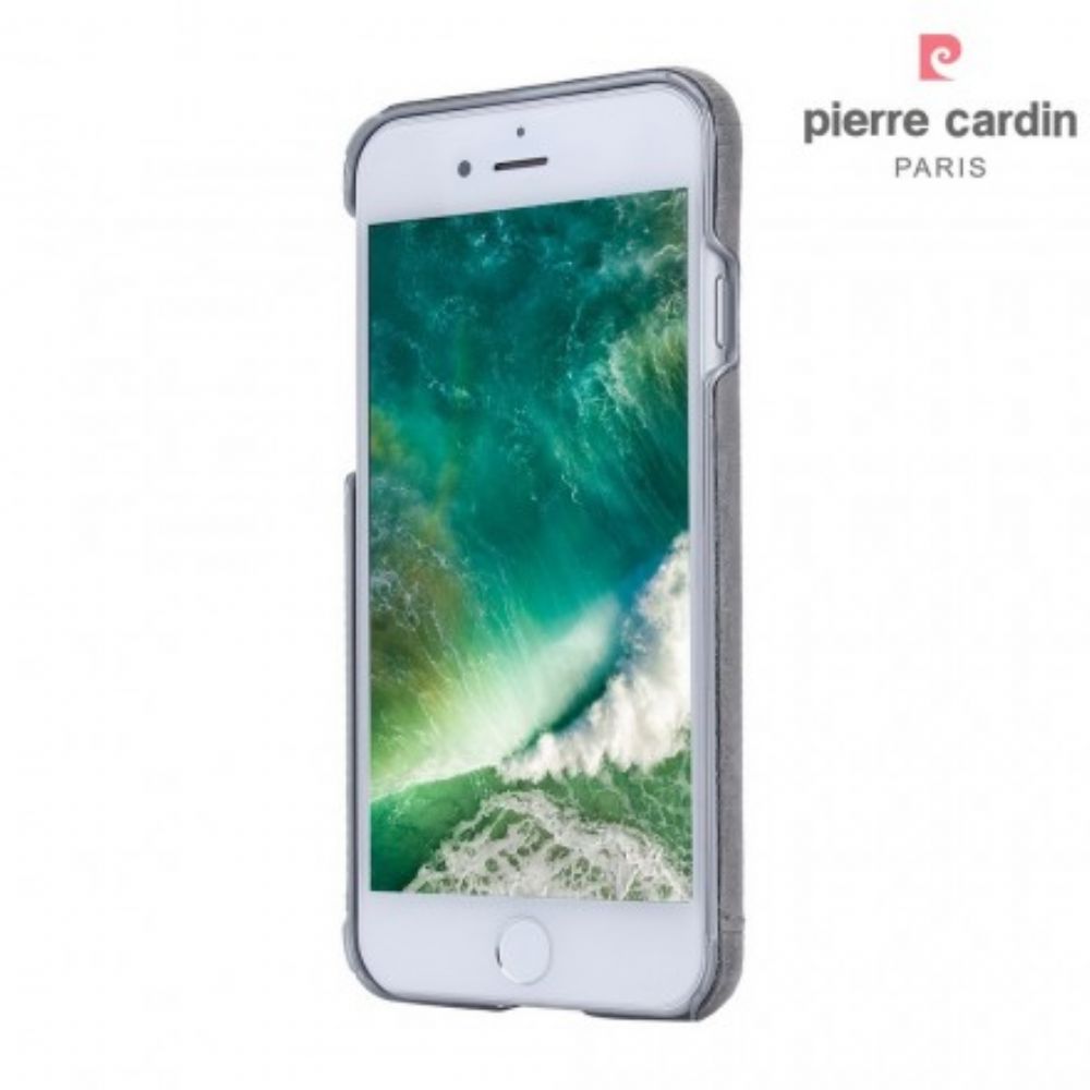 Handyhülle Für iPhone SE 3 / SE 2 / 8 / 7 Pierre Cardin-leder