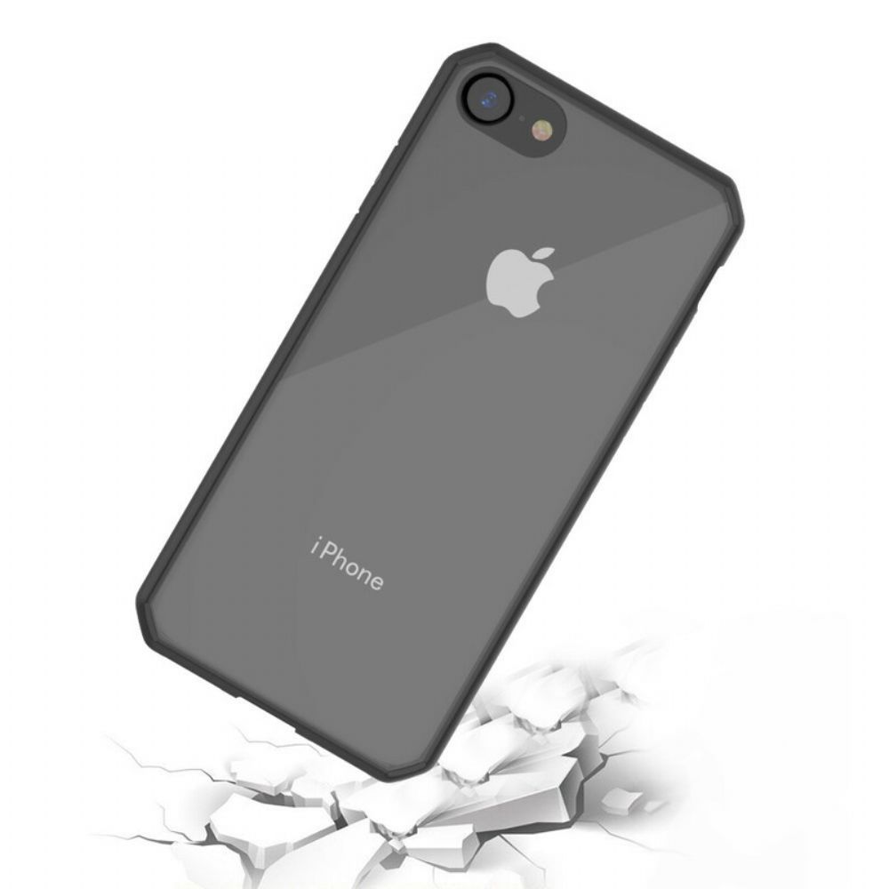 Handyhülle Für iPhone SE 3 / SE 2 / 8 / 7 Transparente Farbkanten