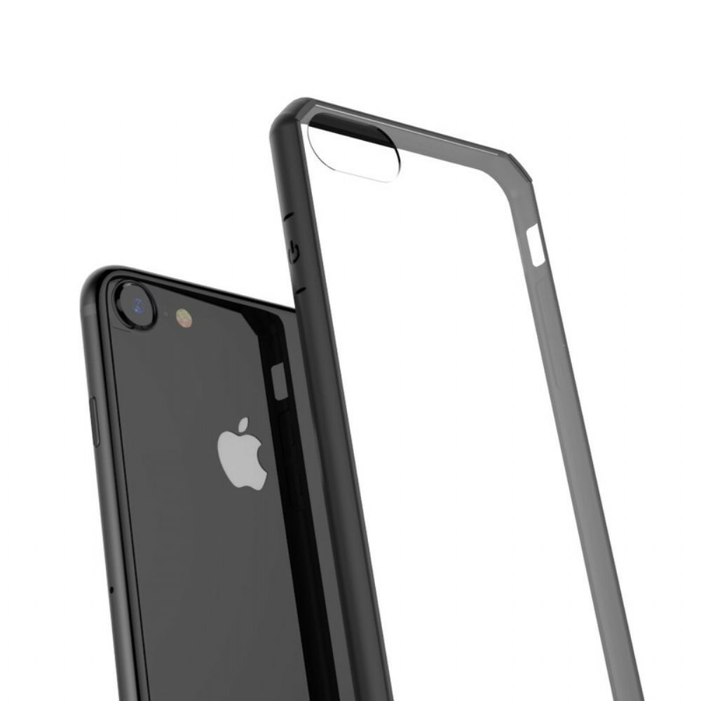 Handyhülle Für iPhone SE 3 / SE 2 / 8 / 7 Transparente Farbkanten