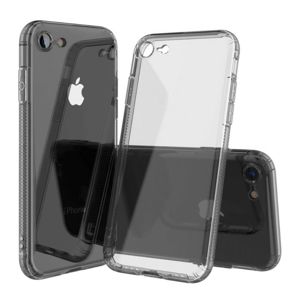 Handyhülle Für iPhone SE 3 / SE 2 / 8 / 7 Transparente Leeu-schutzkissen