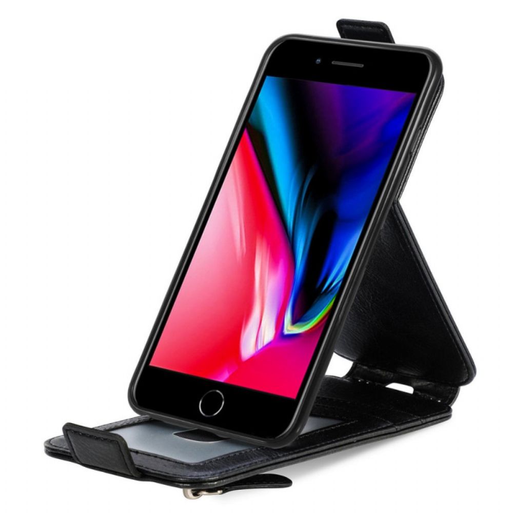 Hülle Für iPhone SE 3 / SE 2 / 8 / 7 Brieftasche Flip Case Integrierte Vertikale Umschlagklappe