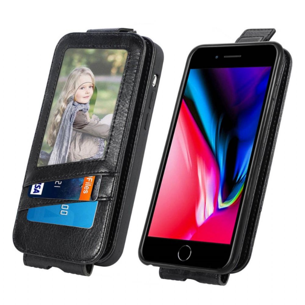 Hülle Für iPhone SE 3 / SE 2 / 8 / 7 Brieftasche Flip Case Integrierte Vertikale Umschlagklappe