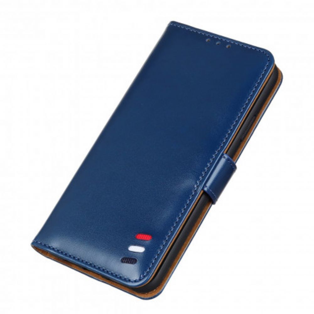 Flip Case Für Xiaomi Mi 11 5G Tricolor Ledereffekt