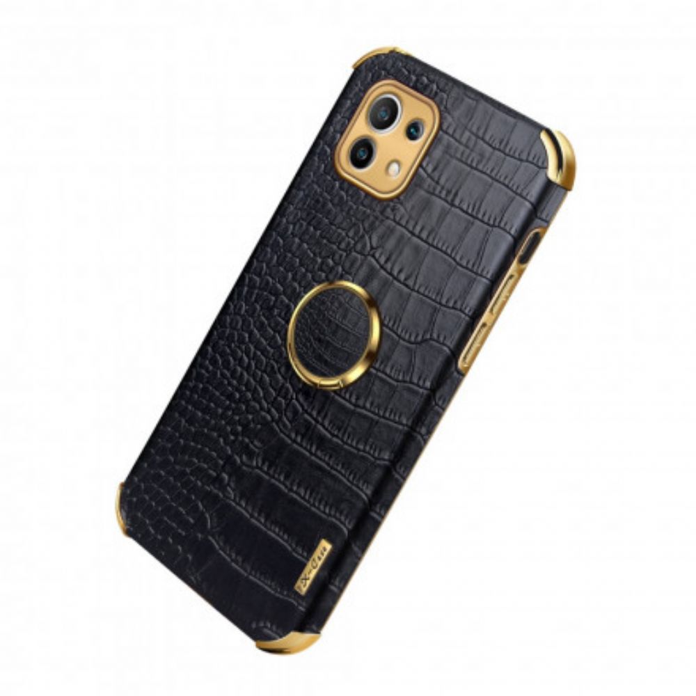 Handyhülle Für Xiaomi Mi 11 5G X-case Krokodilleder-effekt