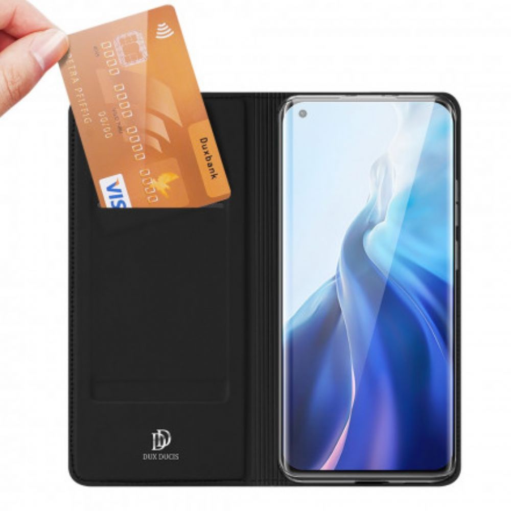 Schutzhülle Für Xiaomi Mi 11 5G Flip Case Dux Ducis Pro-skin