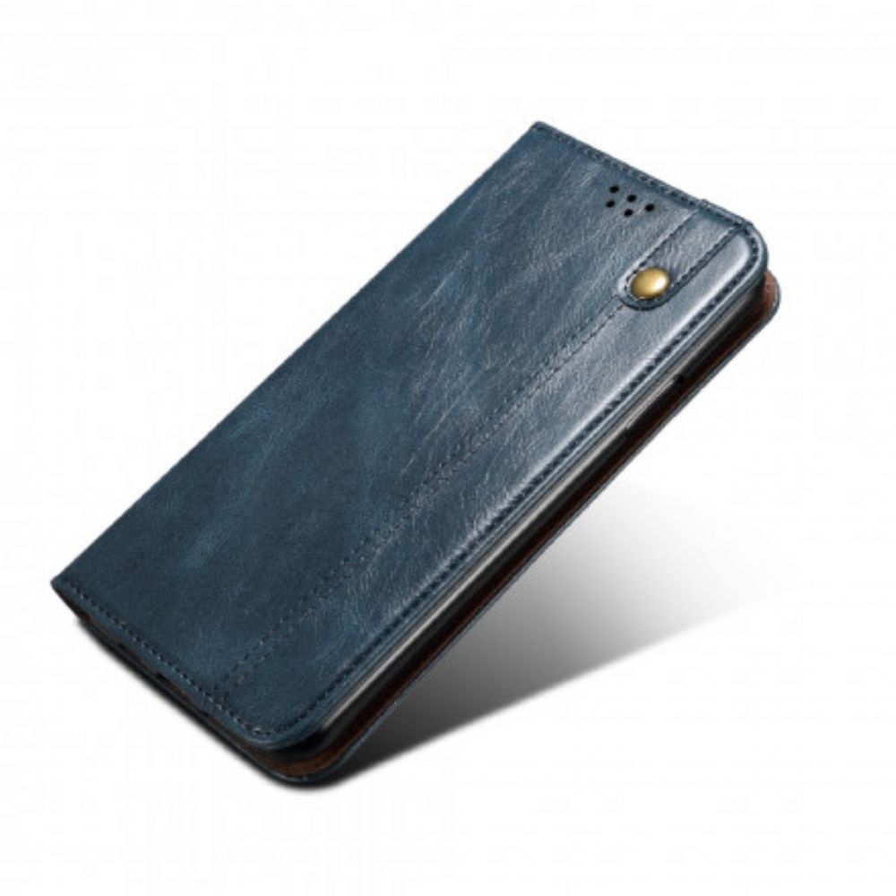 Schutzhülle Für Xiaomi Mi 11 5G Flip Case Gewachstes Kunstleder