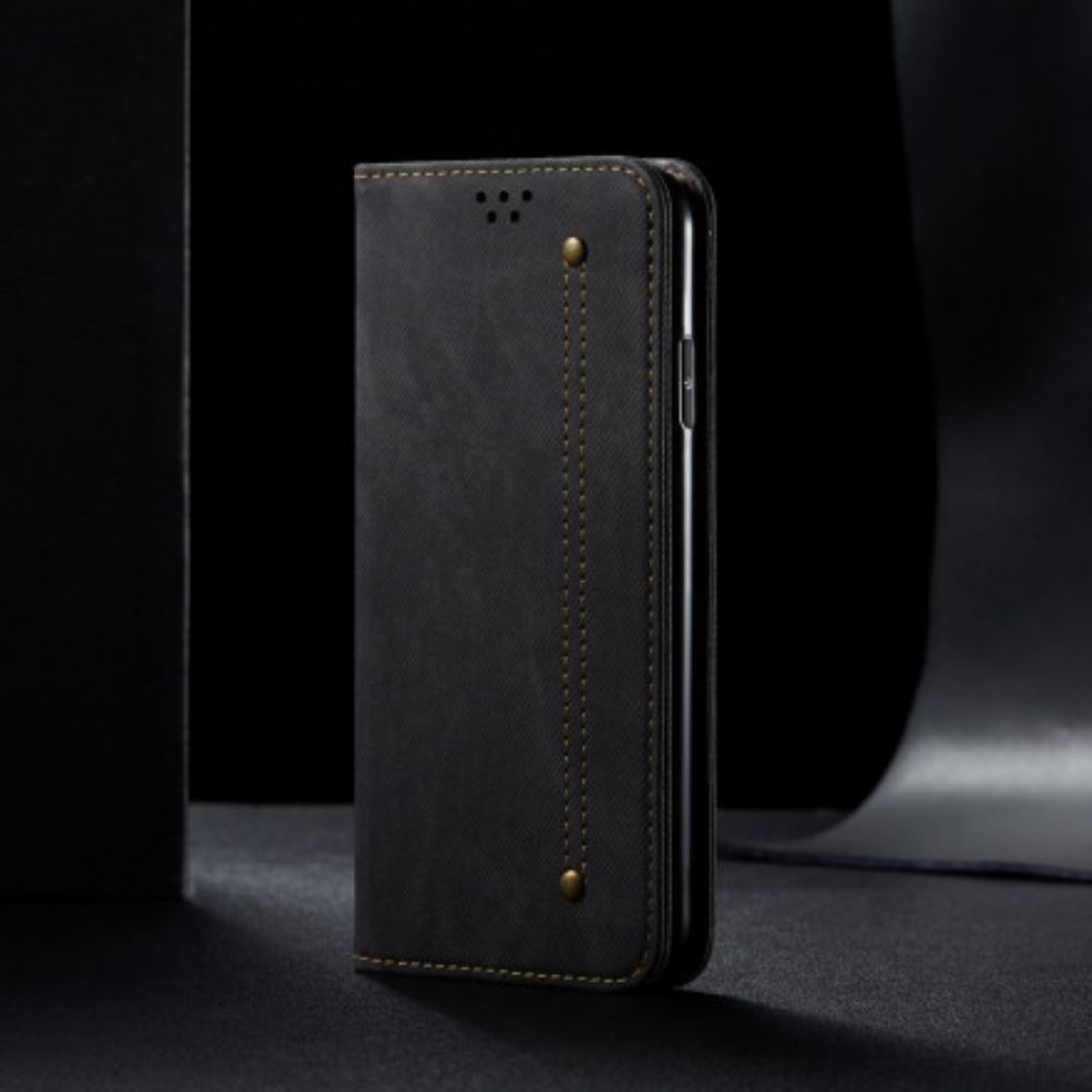 Schutzhülle Für Xiaomi Mi 11 5G Flip Case Jeansstoff