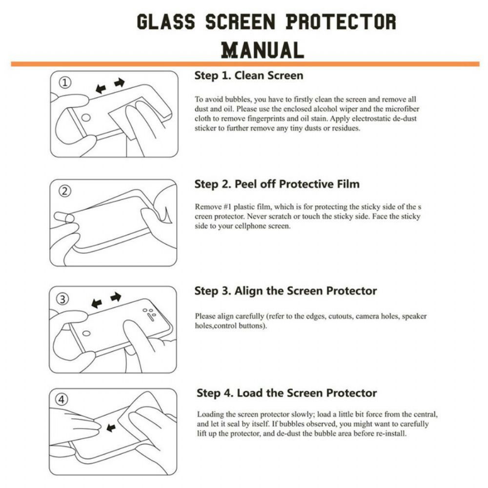 Displayschutzfolie Aus Gehärtetem Glas Für iPhone Xr / 11 Enkay