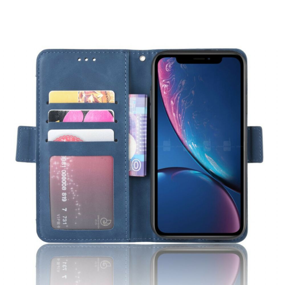 Flip Case Für iPhone XR Erstklassige Multi-karte