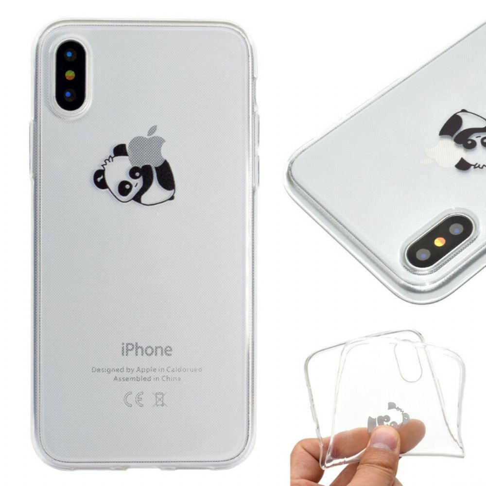 Handyhülle Für iPhone XR Panda-logo-spiele