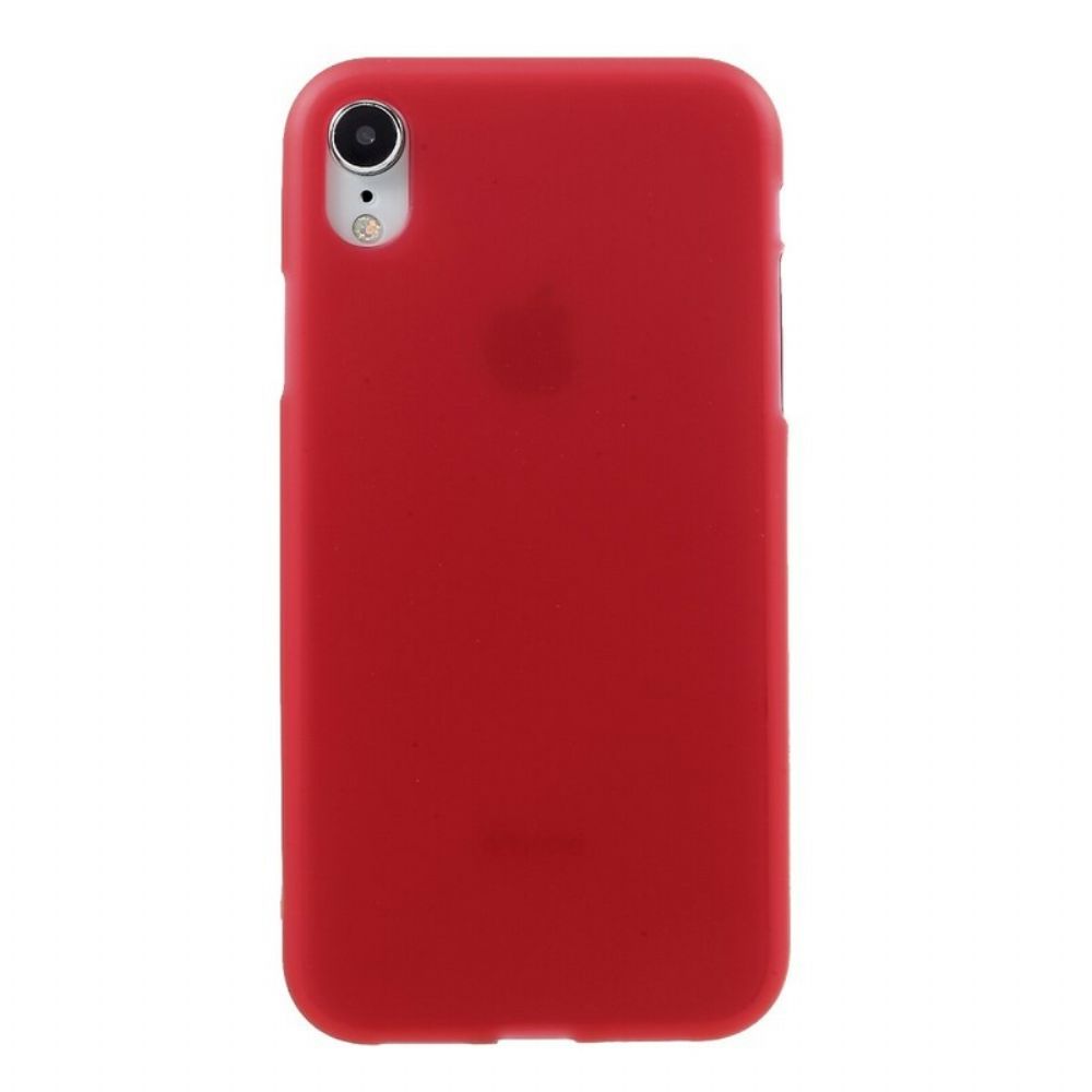 Handyhülle Für iPhone XR Silikon Matt