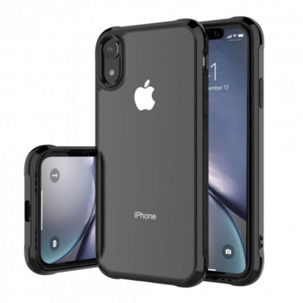 Handyhülle Für iPhone XR Transparente Leeu-schutzkissen